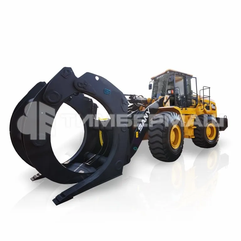 Фронтальный погрузчик SANY SW955K1 с бревнозахватом
