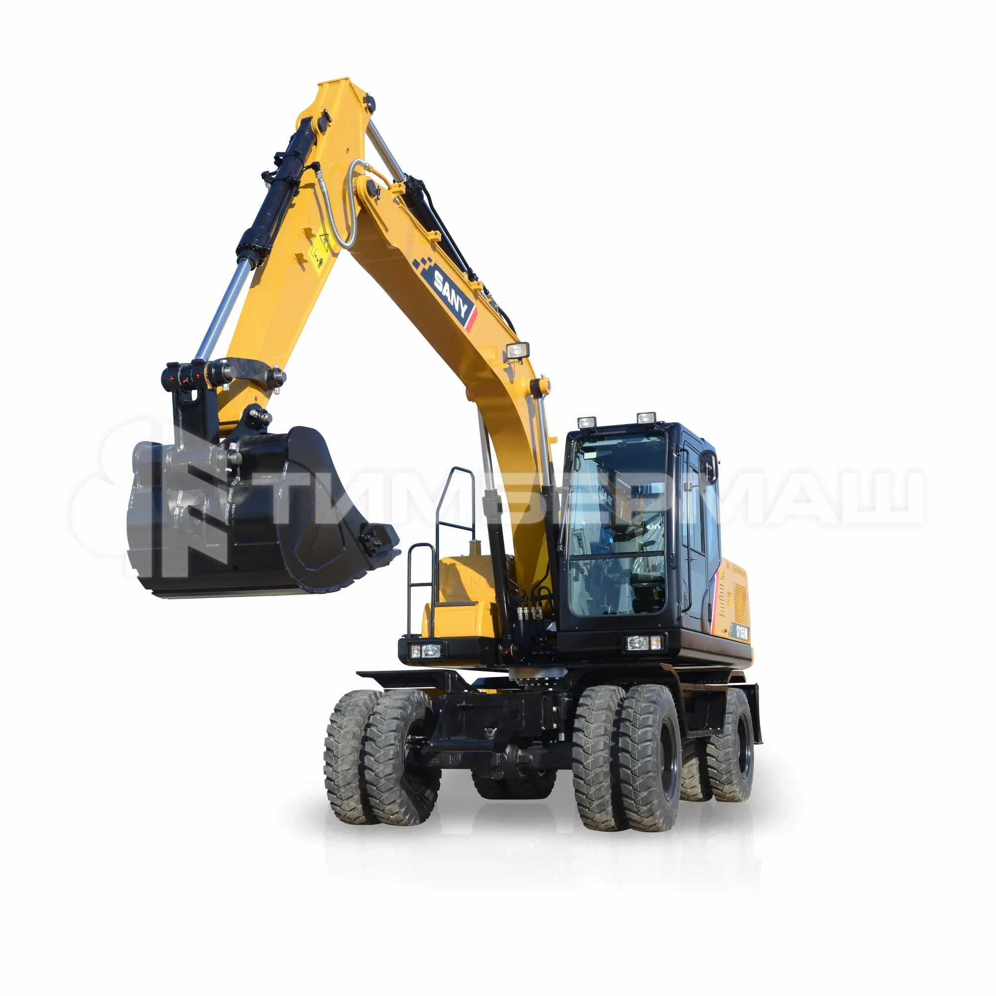 Колесный экскаватор SANY SY155W фото 2