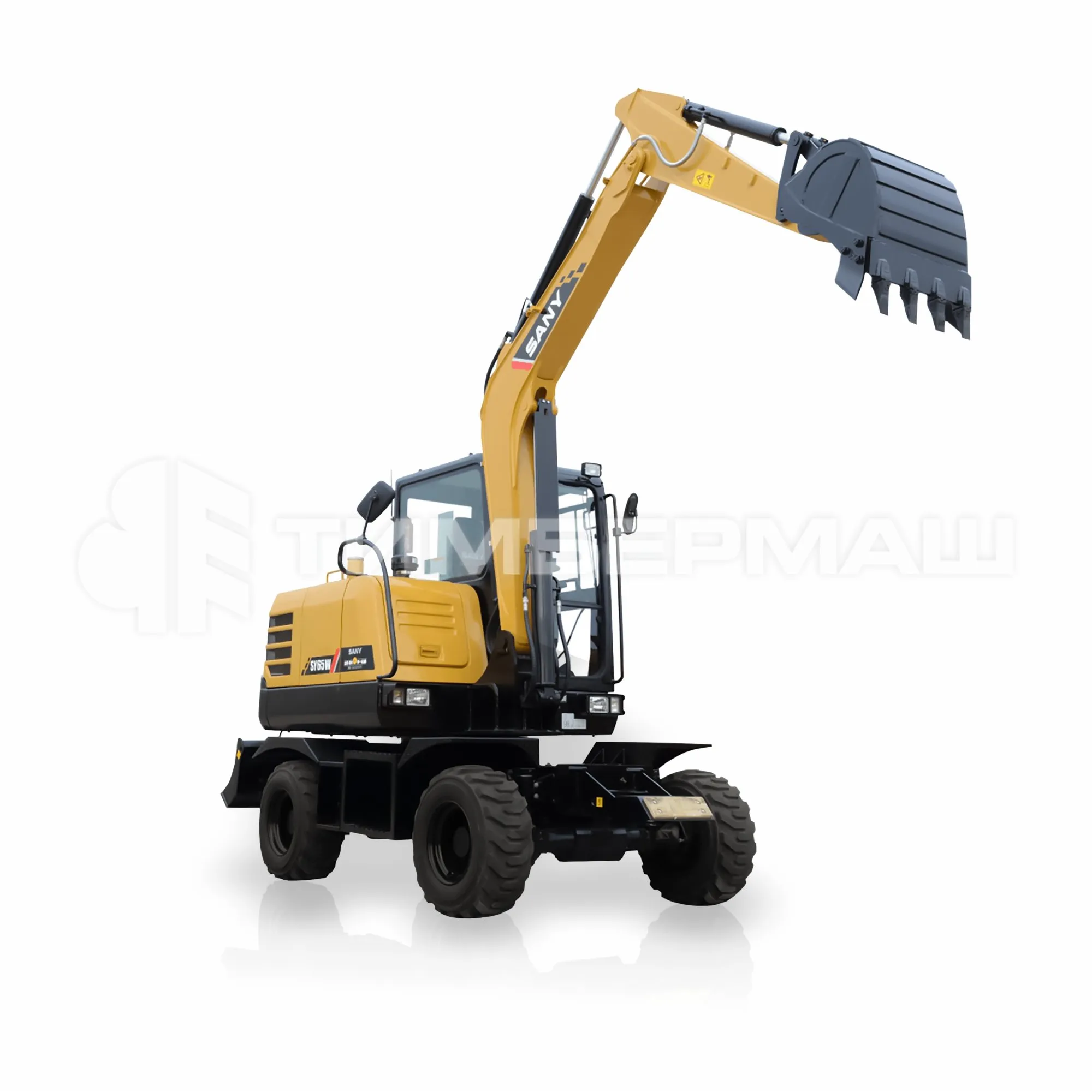 Колесный экскаватор SANY SY65W фото 2