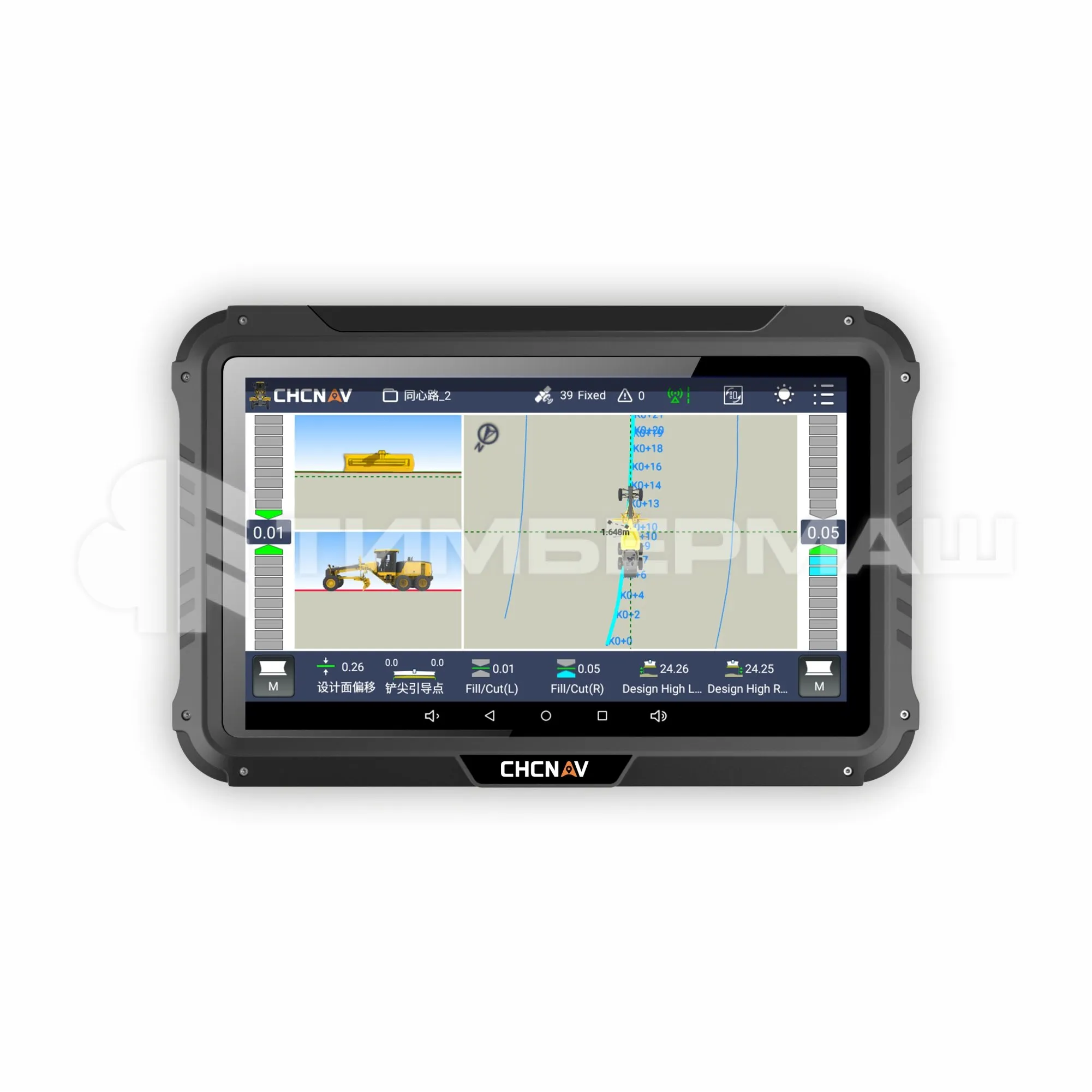 СHCNAV TG63 3D система автоматического управления грейдером фото 2