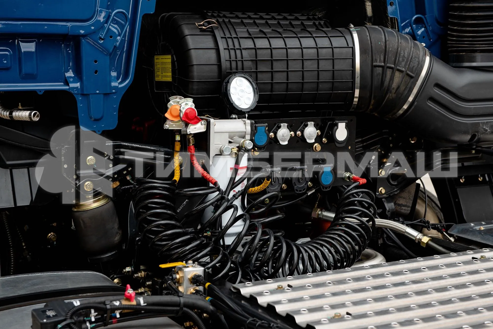 Седельный тягач SANY S490 синий фото 11