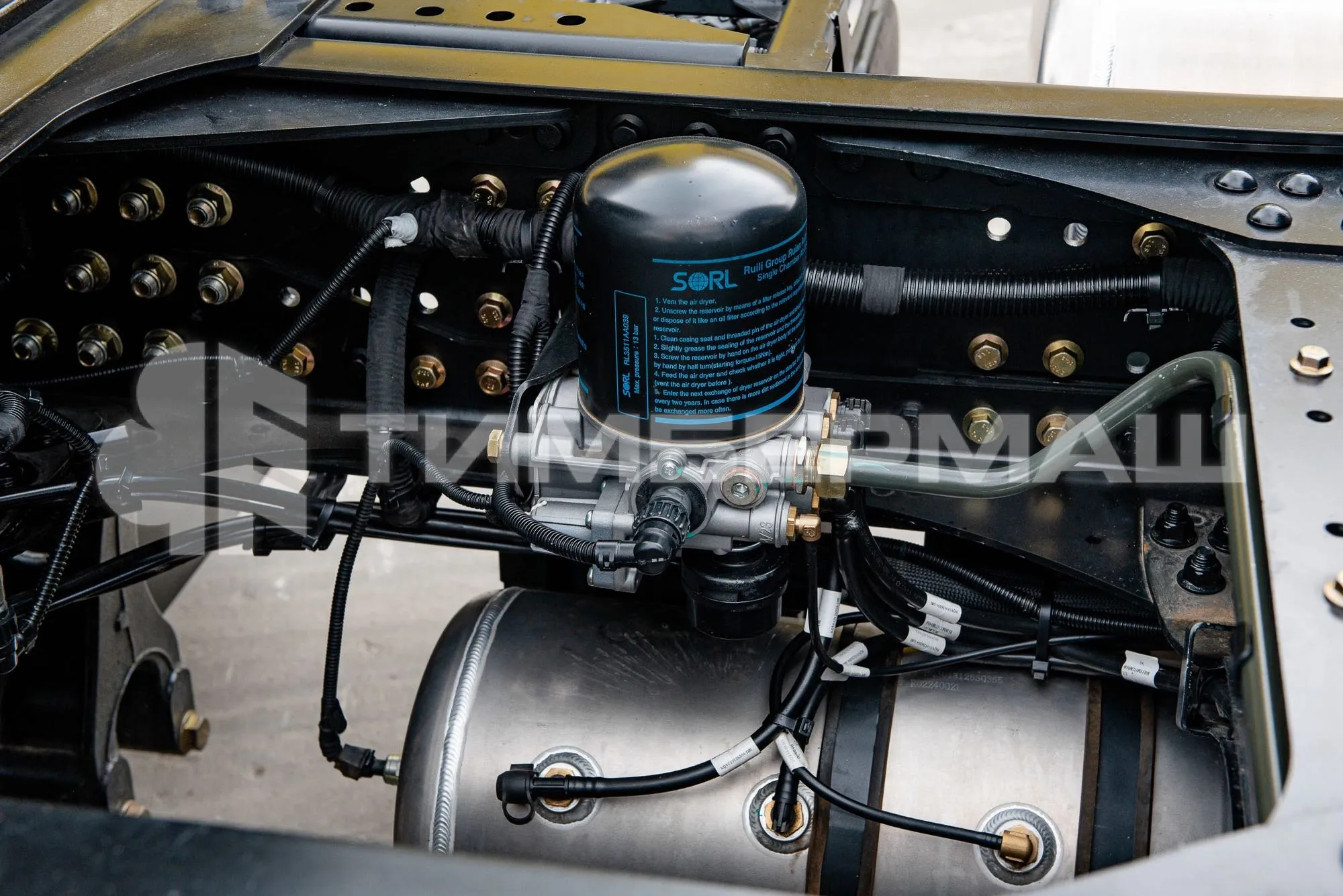 Седельный тягач SANY S490 синий фото 13