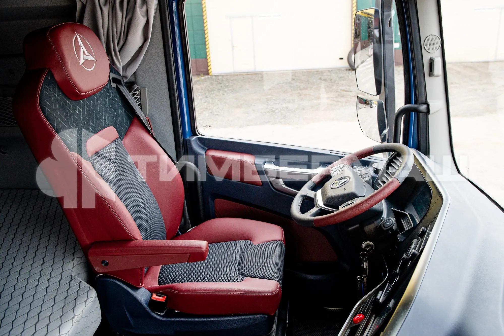 Седельный тягач SANY S490 синий фото 6